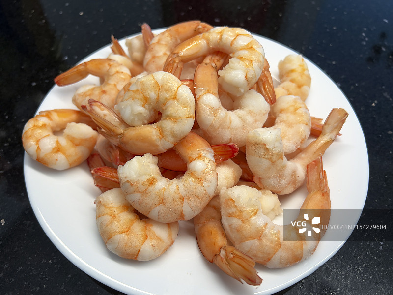 新鲜虾特写图片素材