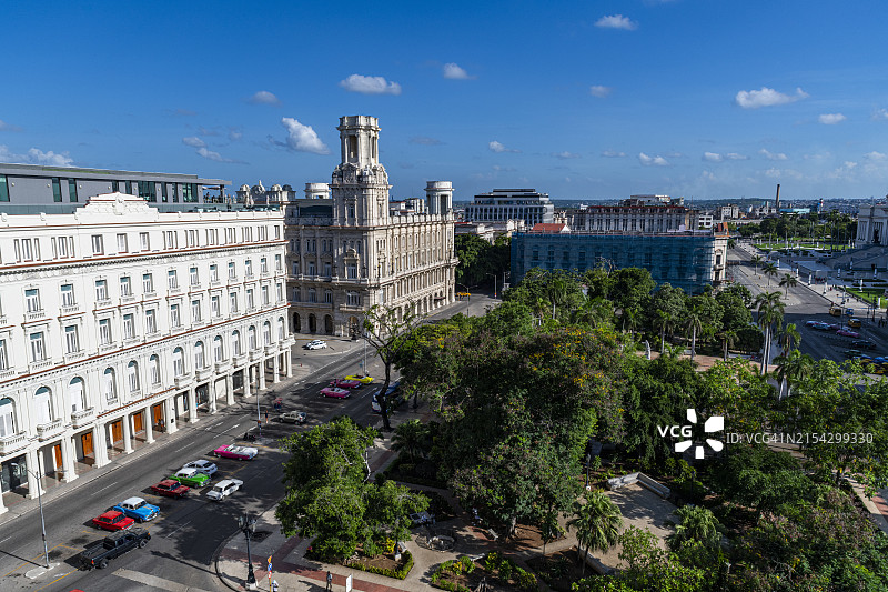 古巴哈瓦那中央公园图片素材