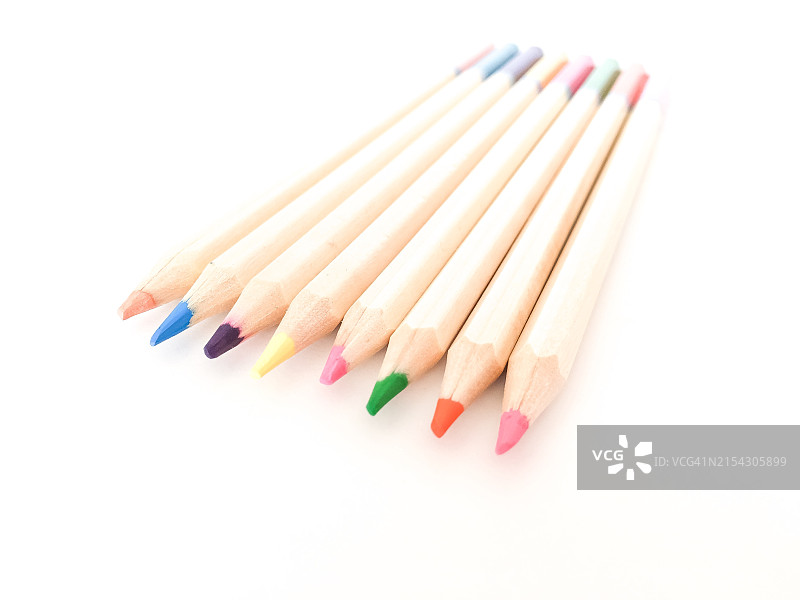 亚利桑那州梅萨彩色铅笔特写图片素材