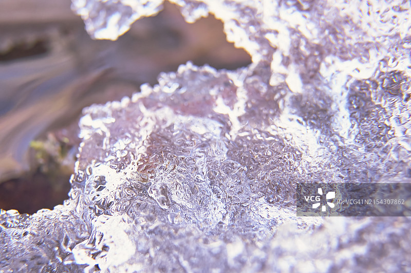 雪景特写图片素材