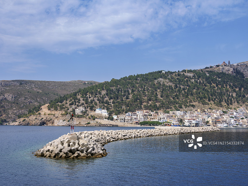 波提亚（卡利姆诺斯镇），卡利姆诺斯岛，多德卡尼斯群岛，希腊图片素材