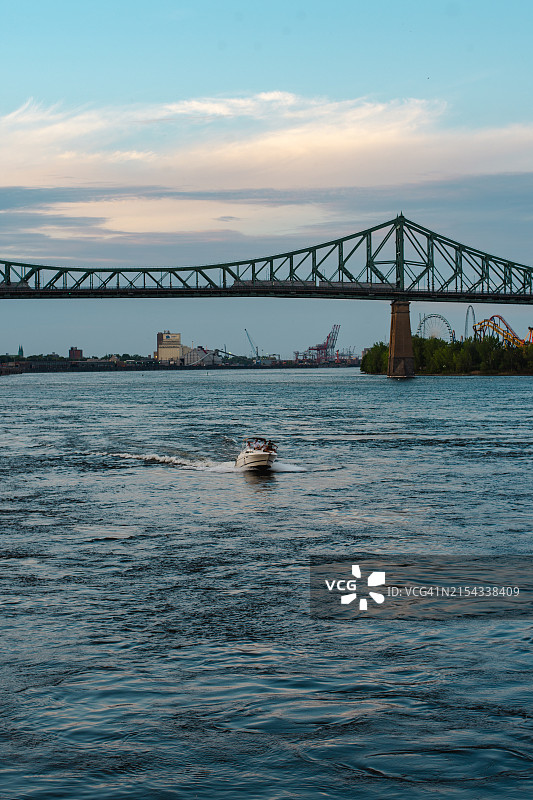 蒙特利尔老城区风光图片素材