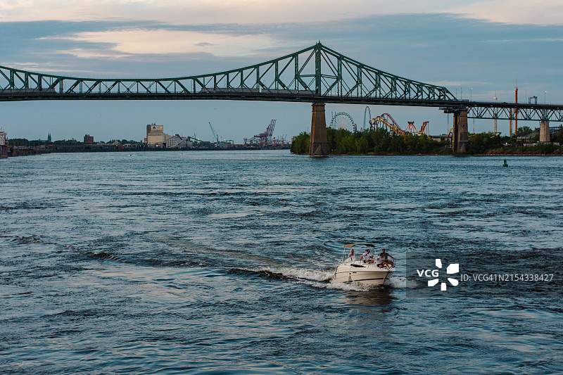 蒙特利尔老城区风光图片素材