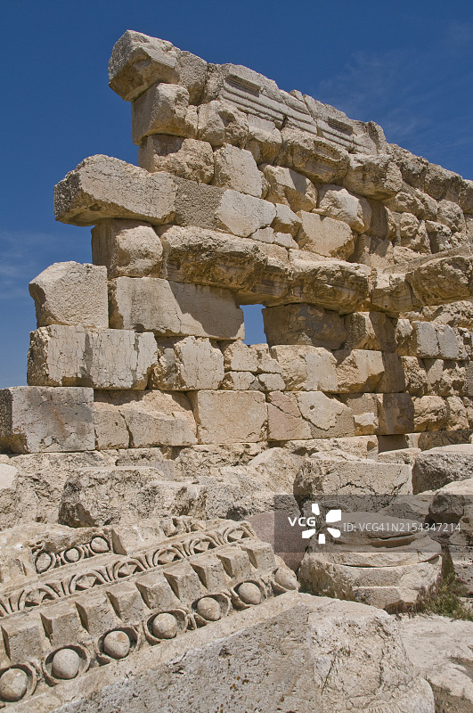 黎巴嫩巴尔贝克太阳神庙古城遗址（联合国教科文组织世界遗产）图片素材