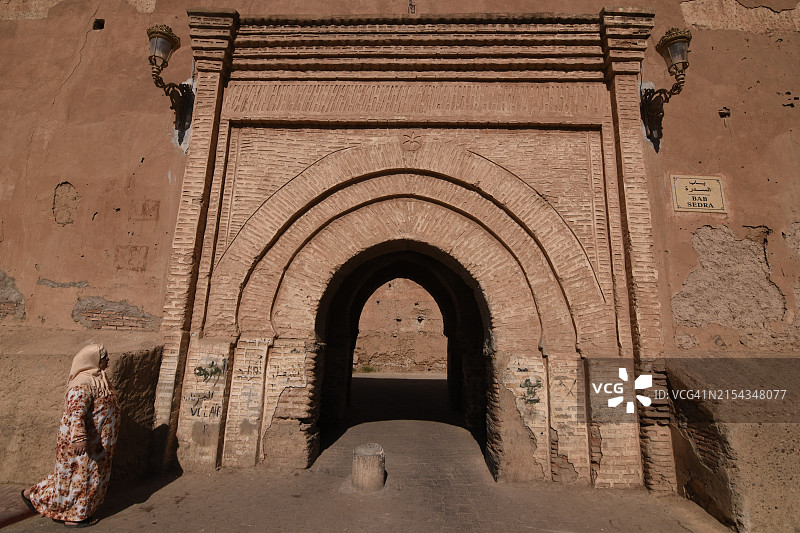 摩洛哥塔鲁丹特巴卜塞德拉图片素材
