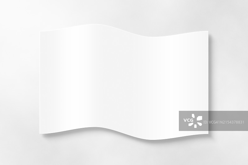 空白旗帜模板图片素材