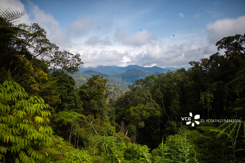 弗雷泽山午后风光图片素材