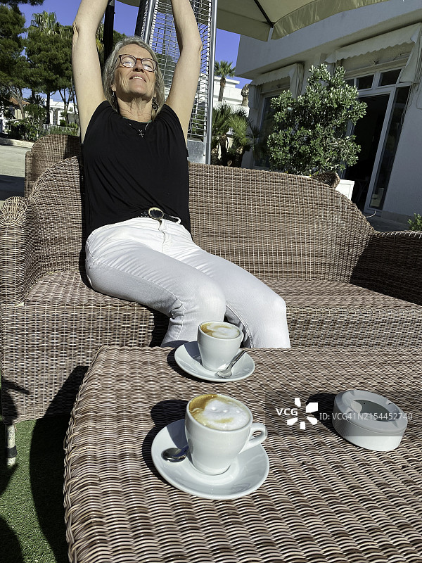 享受意大利假期图片素材