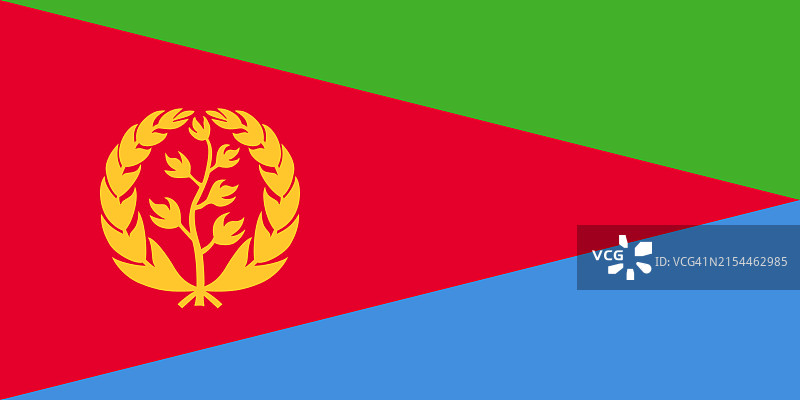 厄立特里亚国旗图片素材