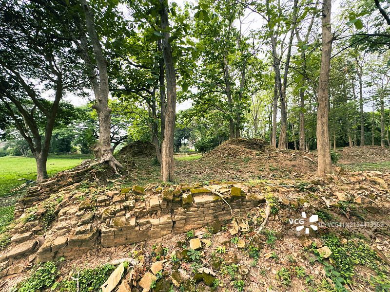 古代寺庙遗址图片素材
