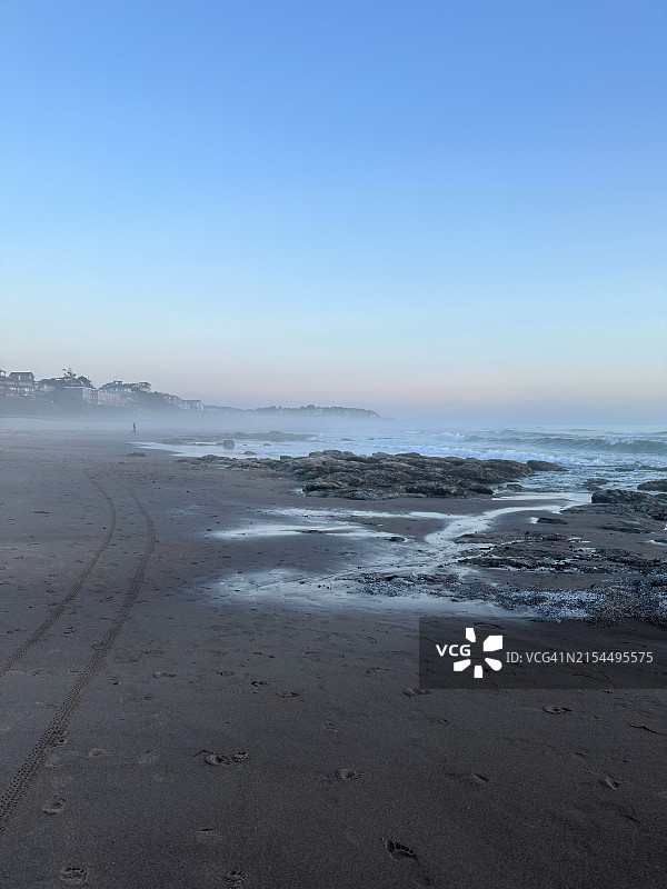 美国俄勒冈州林肯市海滩风光图片素材