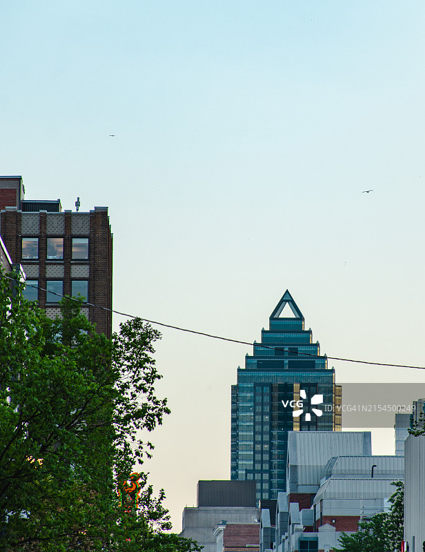 蒙特利尔城市街道图片素材