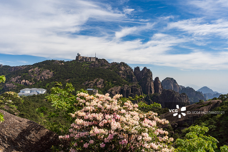 中国黄山光明顶风光图片素材