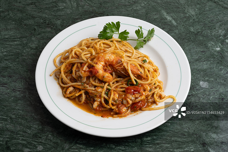 番茄酱煮虾图片素材