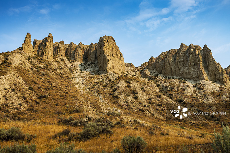 加拿大坎卢普斯附近的自然美景图片素材