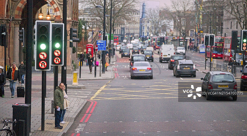 建筑与街道景象图片素材