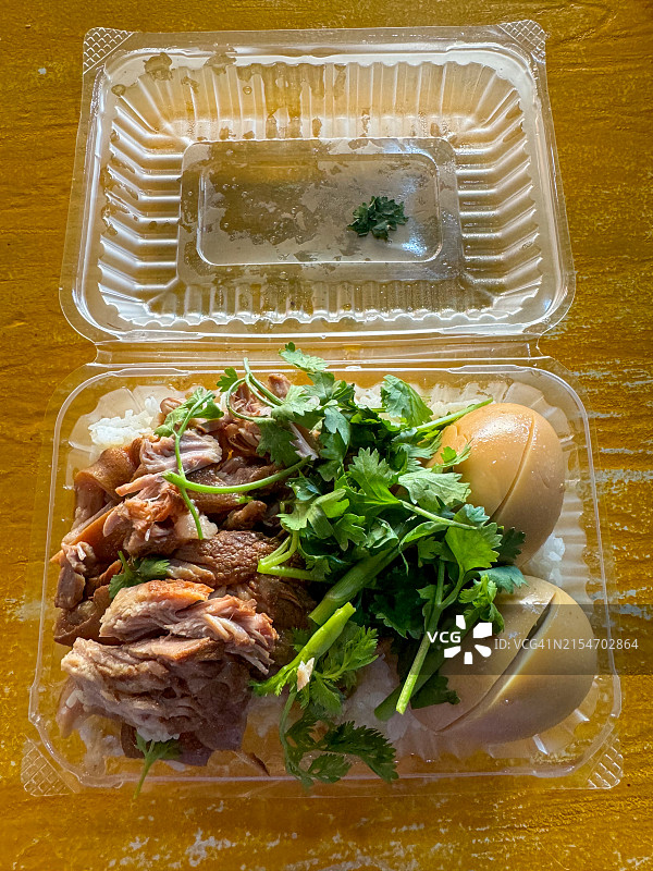猪脚饭和卤蛋图片素材
