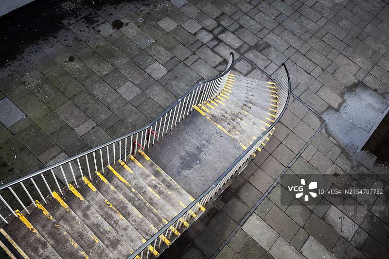 户外水泥台阶图片素材