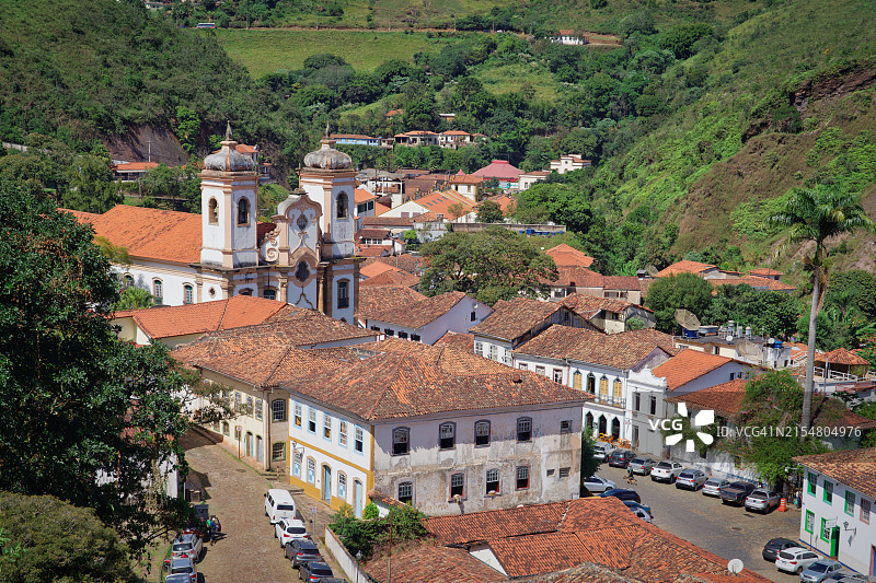 黑色黄金古镇1图片素材