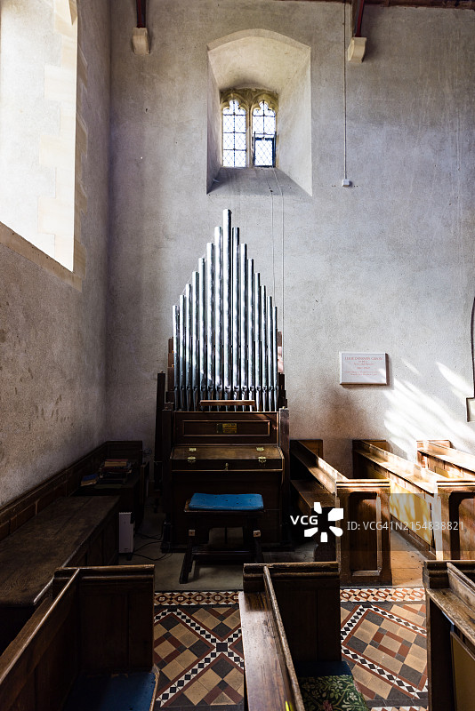 斯泰普尔福德圣玛丽教堂，赫特福德图片素材