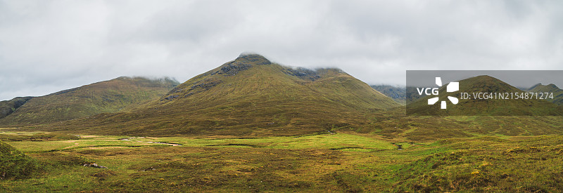 苏格兰高地风光全景图片素材