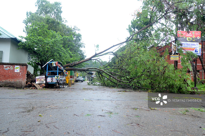雷马尔气旋过后阿萨姆邦景象图片素材