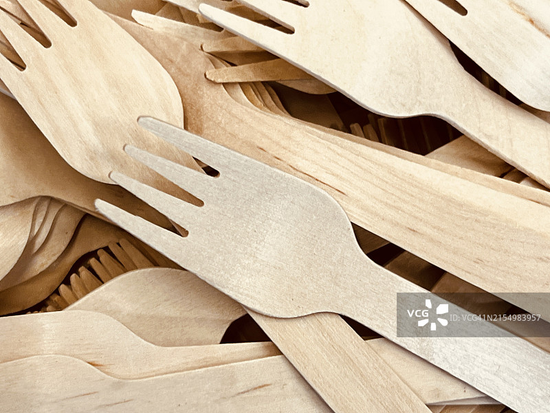 特写镜头下的木勺精选图片素材