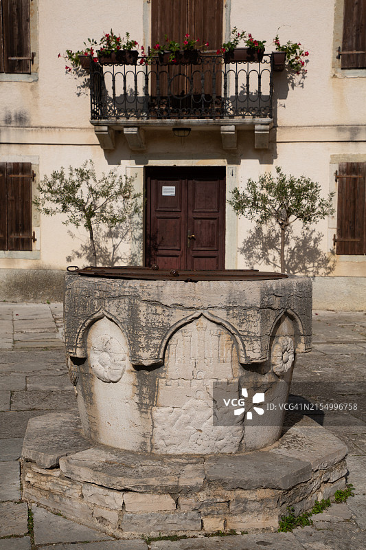 dating from the 15th century, Motovun, Central Istria, Croatia, Europe图片素材
