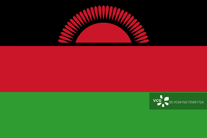 马拉维国旗图片素材