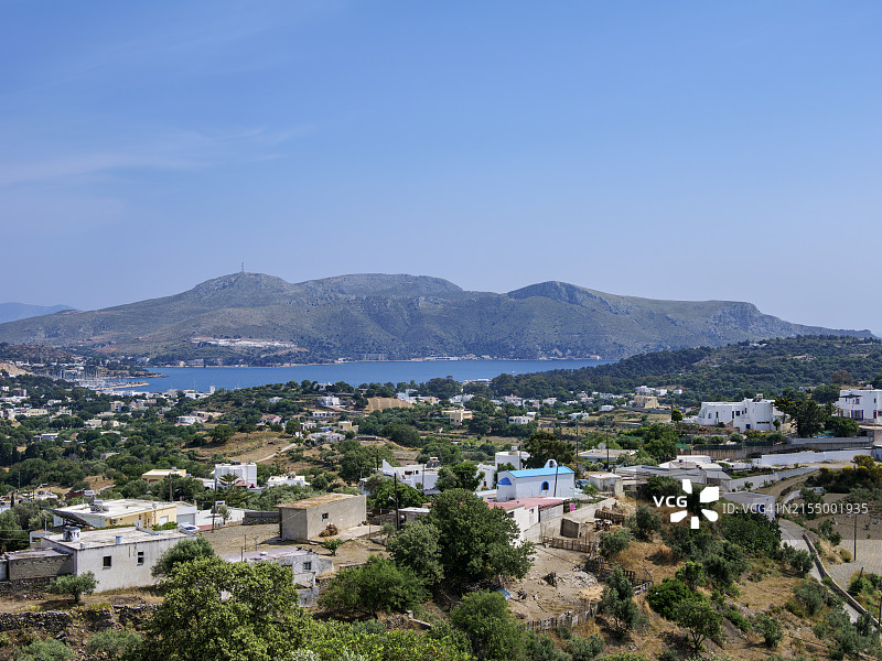 希腊莱罗斯岛拉基湾景观图片素材