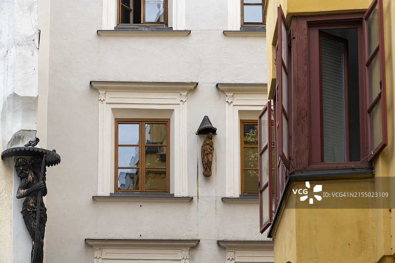 意大利博尔扎诺省布列瑟农古镇图片素材