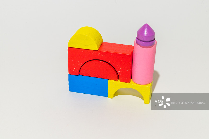 彩色木块图片素材