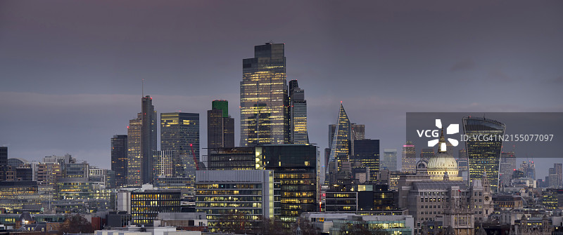 英国伦敦邮政大楼城市全景（2023年）图片素材