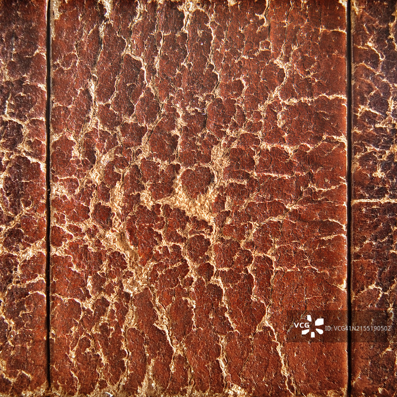 棕色裂纹皮革纹理细节图片素材