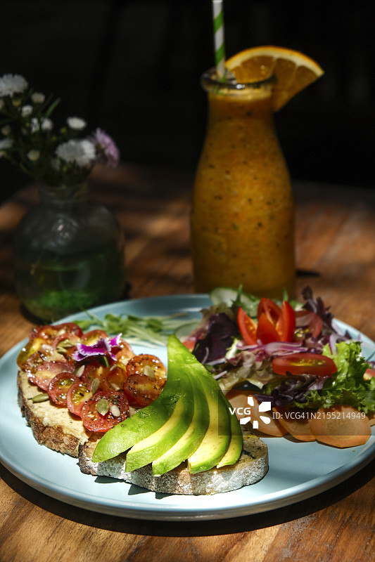 健康早午餐图片素材