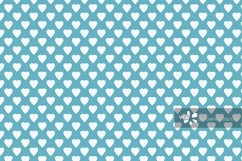 绿松石背景上的小白心纹理图片素材