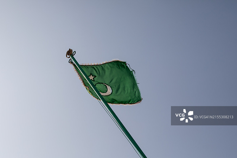 伊斯兰旗帜，印度图片素材