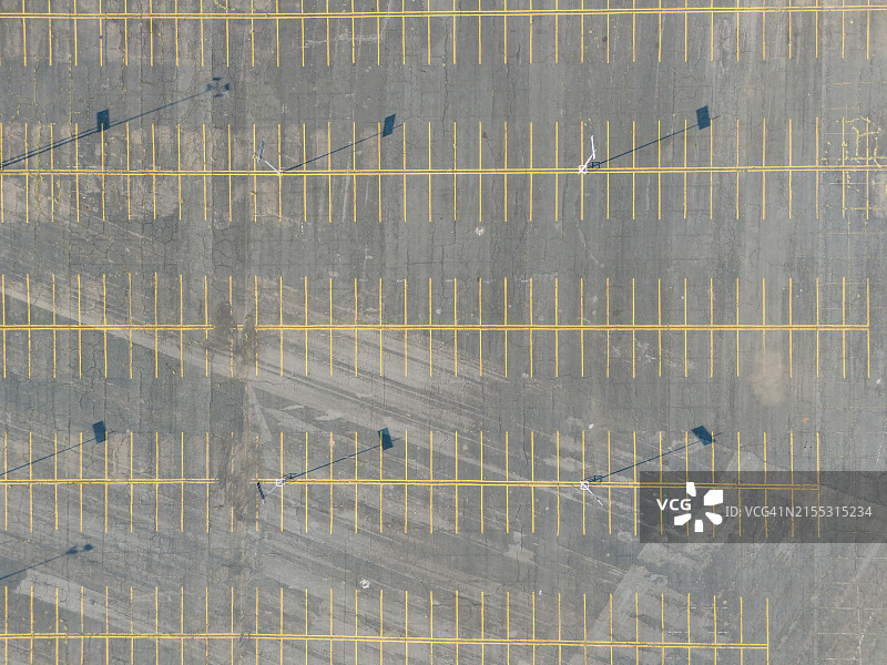 墨西哥墨西哥城南部停车场垂直航拍图片素材