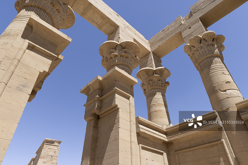 阿斯旺市特拉扬凉亭柱图片素材