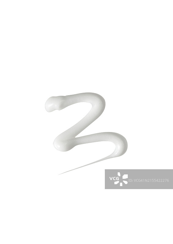 奶油质地洁面乳图片素材