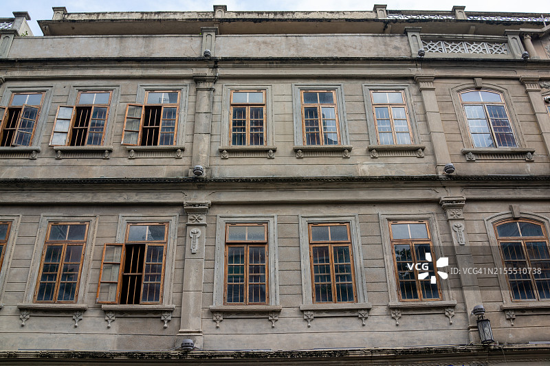 汕头的殖民风格老建筑图片素材