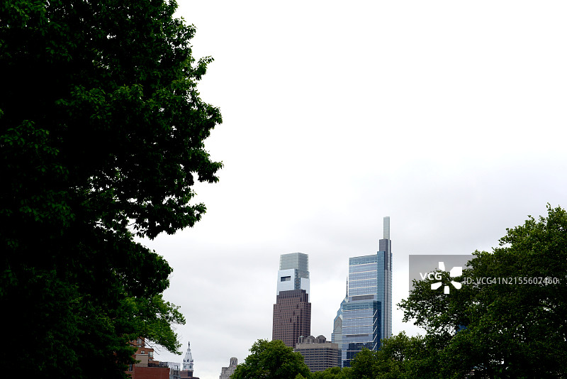 费城市中心图片素材