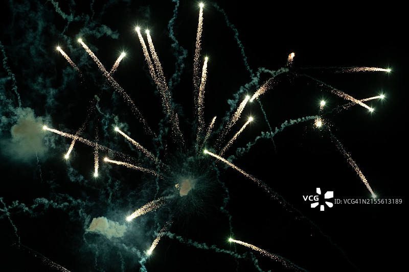 闪耀的烟花图片素材