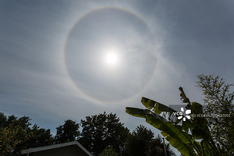 太阳光晕图片素材