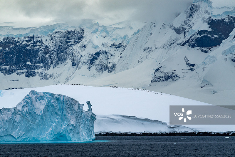 南极半岛奥恩港图片素材