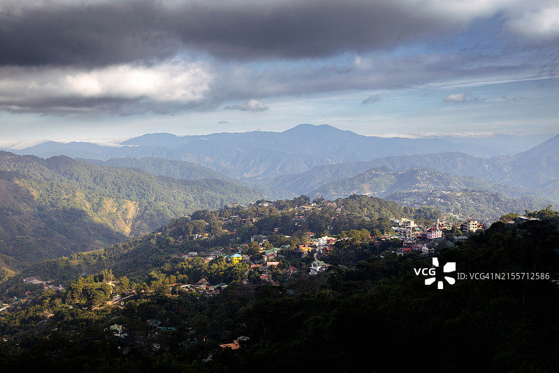 菲律宾中央吕宋本格特省碧瑶市图片素材