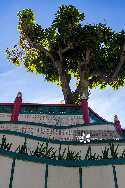 菲律宾碧瑶市钟 चर्च中国道观寺庙图片素材