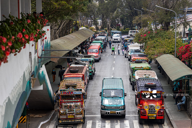 菲律宾中央吕宋本格特省碧瑶市图片素材