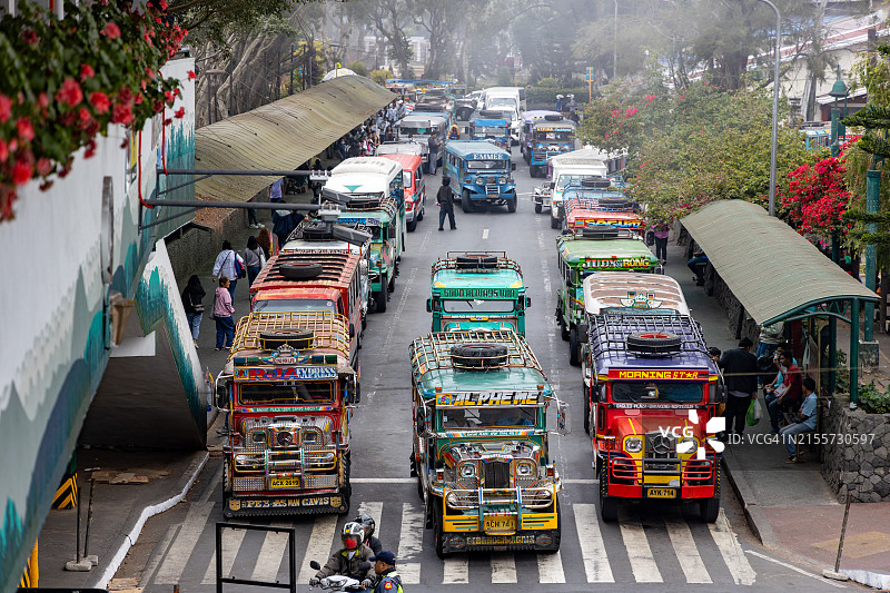 菲律宾中央吕宋本格特省碧瑶市图片素材