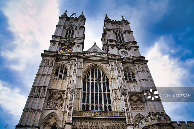 伦敦威斯敏斯特教堂图片素材